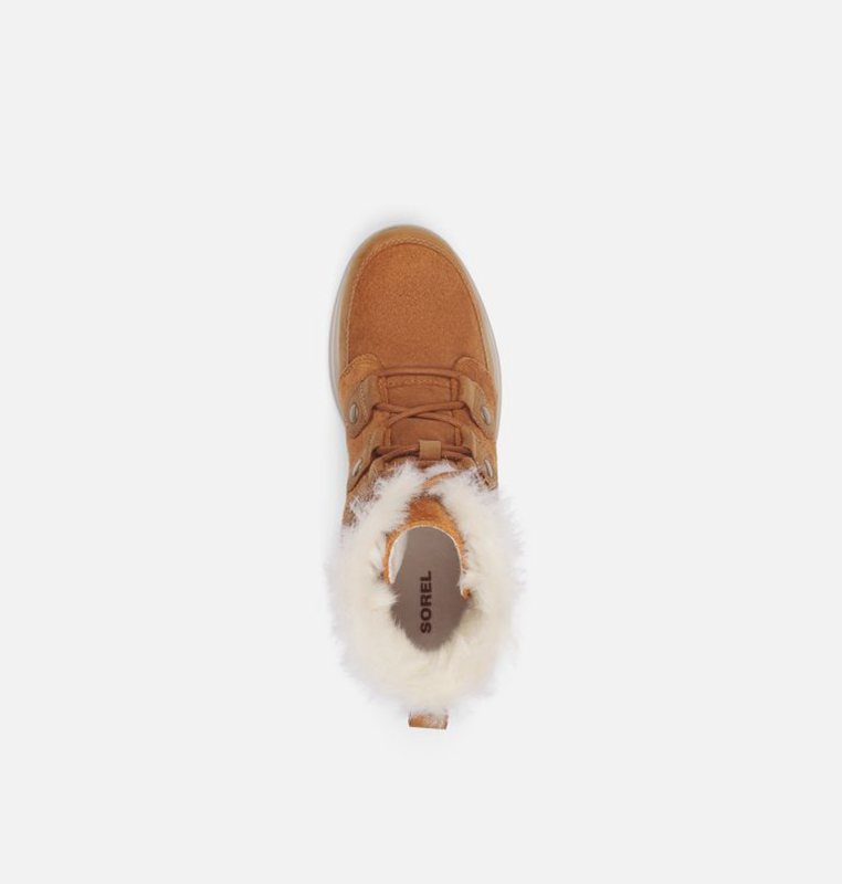 Sorel Dam Vinterkängor Brun/Khaki - Explorer™ Joan Låga - AZT-562038